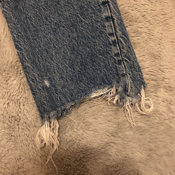 Free People Distressed Boyfriend Jeans - Picture 6 of 6